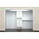 SuiteSymphony 84" W - 120" W Closet System with Drawers and Doors