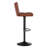 Yarisel Commercial Armless Adjustable Height Barstools-313975204