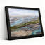 Art mural sur toile paysage tressé turquoise-133554102