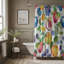 Spring Splash - Rideau de douche Premium-1848445895