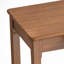 Bureau compact en bois massif avec tiroirs de rangement pour petits espaces