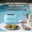 Grille-pain 2 tranches Classic Retro, turquoise-129245579
