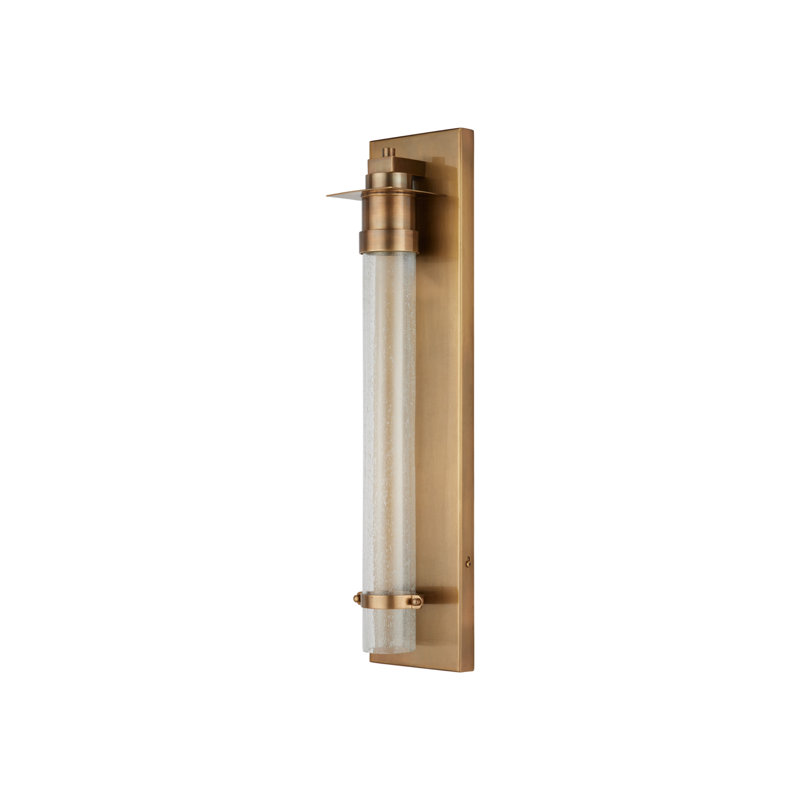 Provence - Light LED Outdoor Sconce, Antique Brass