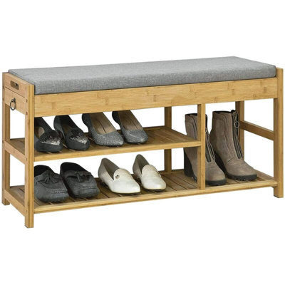 5 Pair Shoe Storage Bench