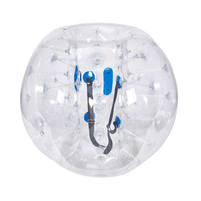Inflatable Bumper Ball 1-Pack, 4FT/1.2M Body Sumo Zorb Balls for Teen, 0.8mm Thick PVC Human Hamster Bubble Balls for Outdoor Team Gaming Play, Bumper Bopper Toys for Garden, Yard, Park