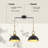 Worthing 2-Light Dome Adjustable Kitchen Island Pendant