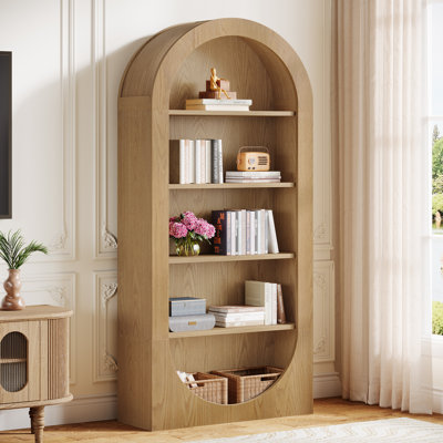 70.9" Tall Bookshelf With Open Shelves by Winston Porter