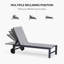 Ensemble de chaises longues inclinables 74,02 po-124280801