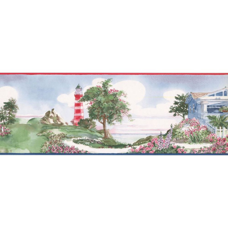 Bordure de papier peint à peinture L 15 pi x 7 po Shakopee