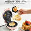 YASHE Round Non Stick Rotating Double Standard Waffle Maker Waffle Maker-137783520