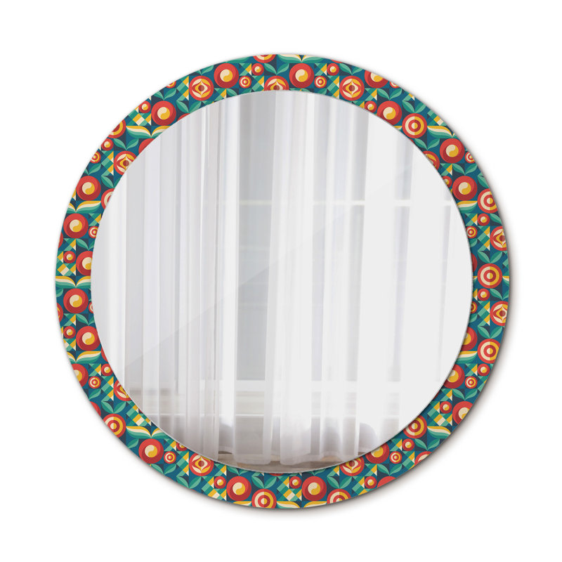 Huldar Glass Flat Wall Mirror