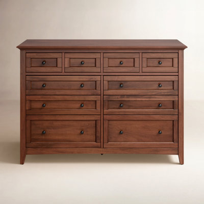 Melusina 60" Mahogany Double Dresser