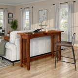 Console en bois massif 56 po Vivre