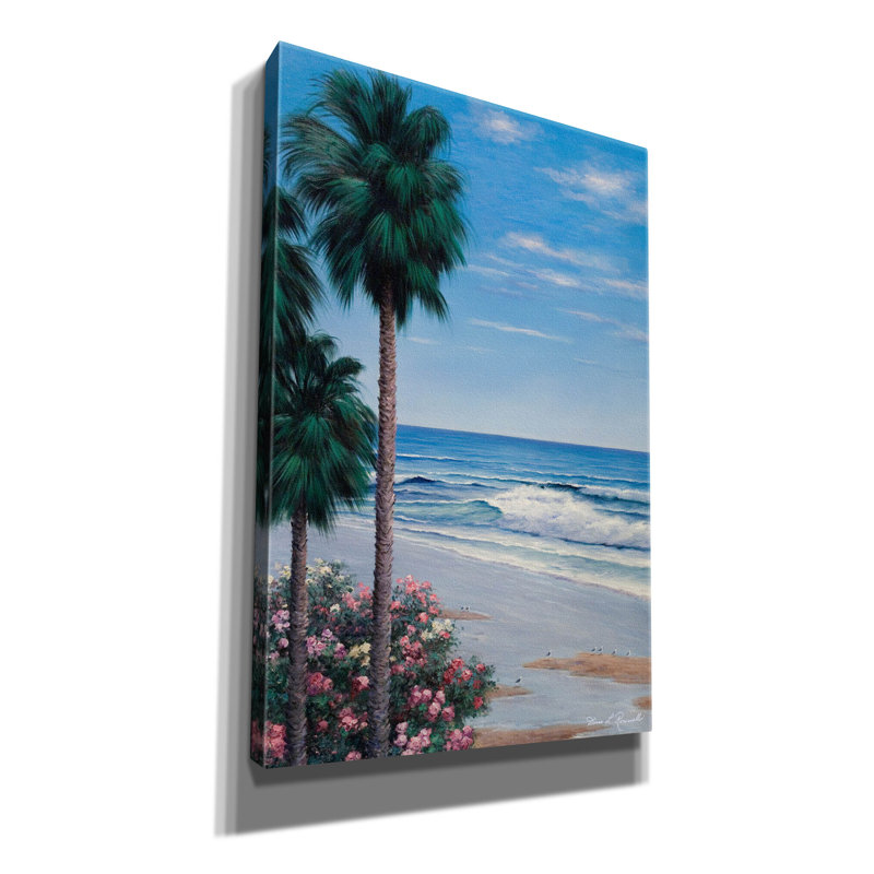 «Calm Tropics» par Diane Romanello, H 18 po x l 12 po x P 0,75 po