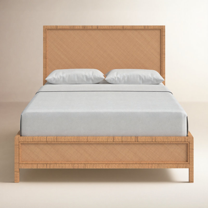 Long Key Low Profile Standard Bed, Queen
