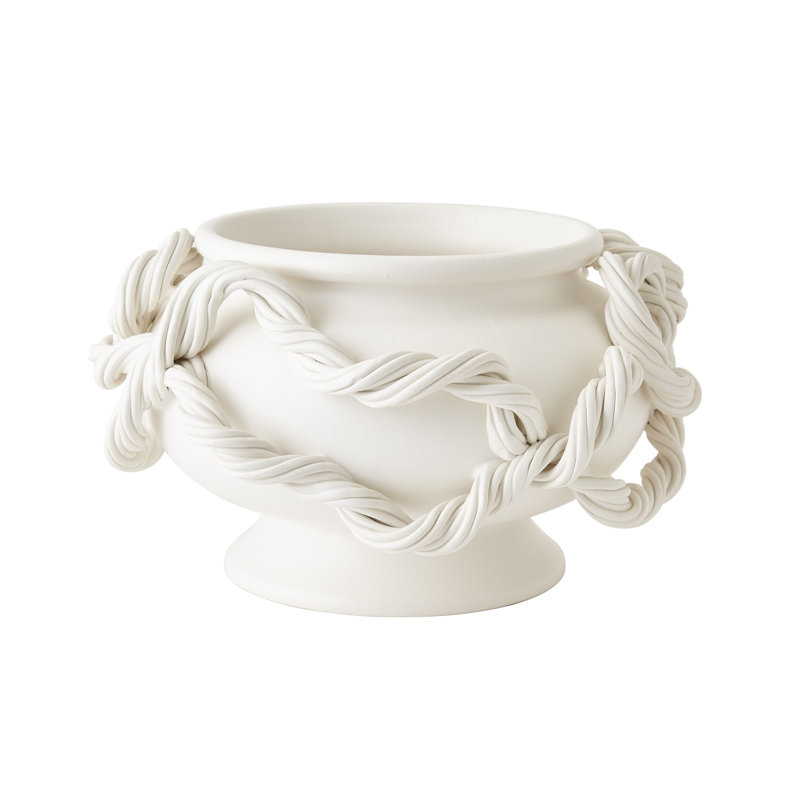 Twisted Vine Bowl-White