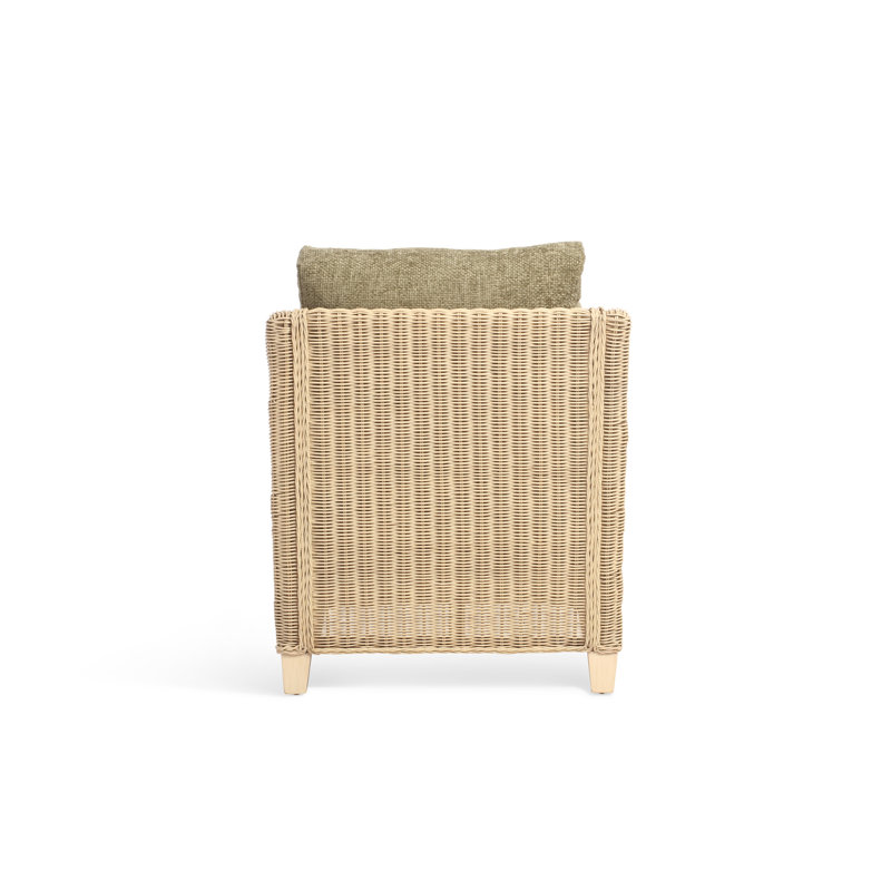 Upholstered Armchair, Green