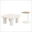Ensemble de 2 tables basses de forme irrégulière U-Can