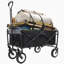 Chariot pliable pliable avec roulettes tout-terrain-112369195