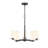 Verlana 24" 5-Light Chandelier - Matte Black-2084403511