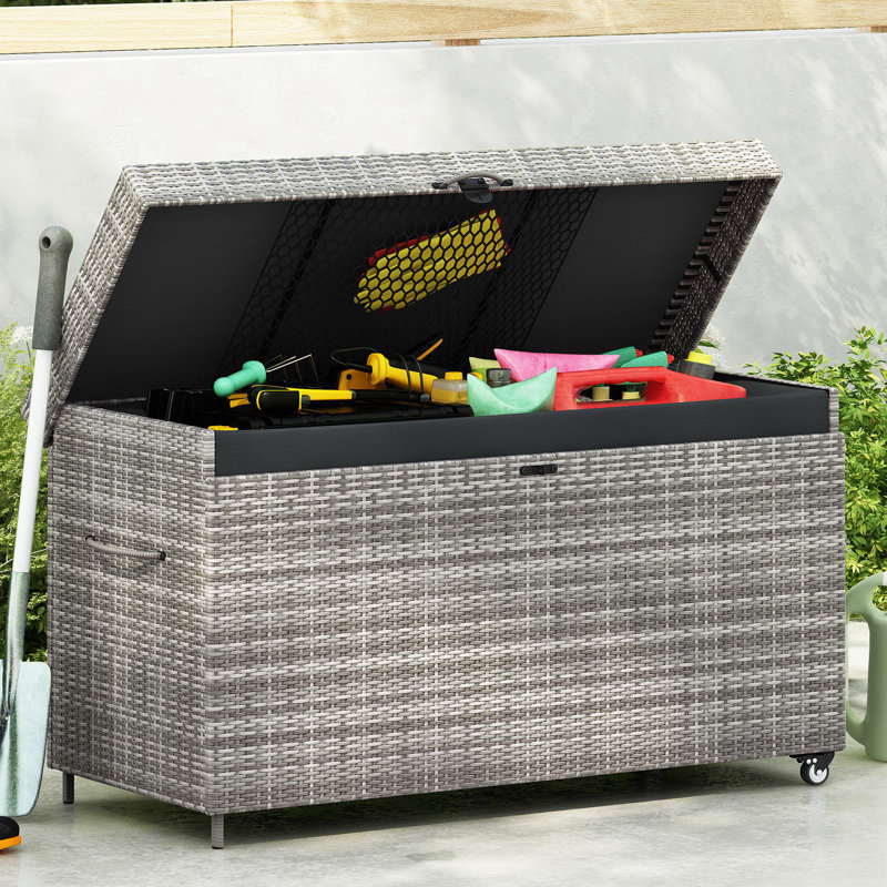 200 Gallons Water Resistant Lockable Deck Box