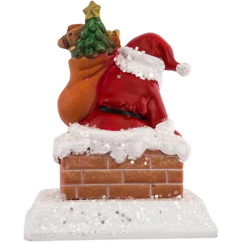 Santa Gift Box Stocking Holder
