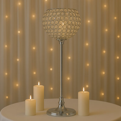 Crystal Tabletop Candelabra