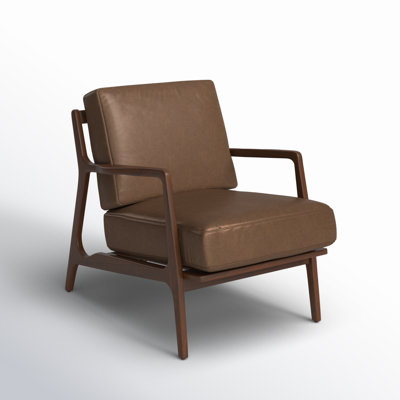 Verity Genuine Italian Leather Lounge Chair
