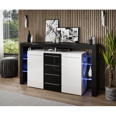 Allonte 170cm W 4 - Drawer Chest of Drawers