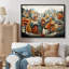 «Bold Cityscape Urban Fog I», reproduction d'art sur toile-222500609-222500608