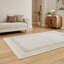 Mirage Ancelin Machine Woven Cream Area Rug