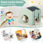 Merveilleuse spécialité 2 - Ensemble de table et chaises interactives pour enfants d'âge préscolaire