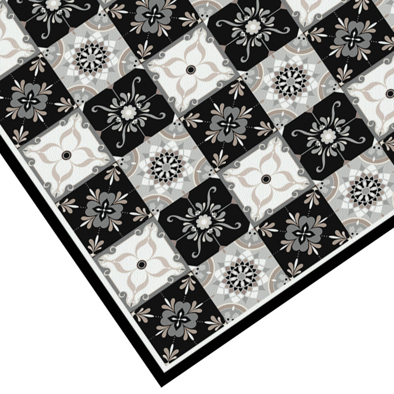 Davanti Vinyl Floor Mat - Tile Collection, Rectangle 3' x 5'