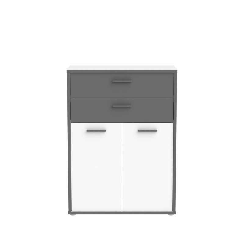 Bibeau 84.5cm Wide 2 -Drawer File Cabinet