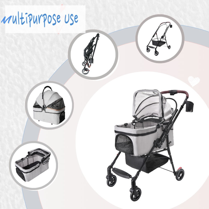 Foldable Pet Stroller