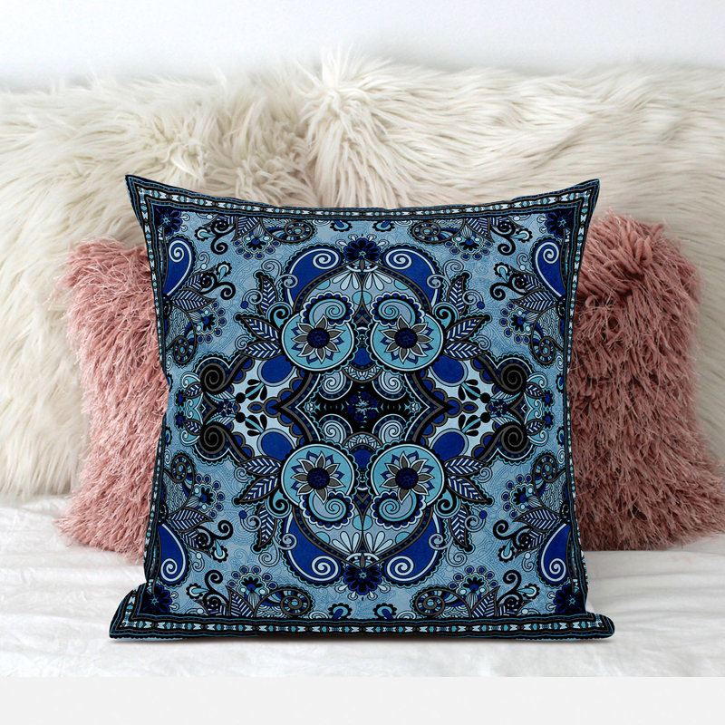 Housse et insert de coussin décoratif en polyester, 18 po x 18 po
