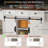 53.7" W Wood Kitchen Island with Drop Leaf-156416032
