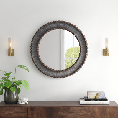 Metal Flat Wall Mirror