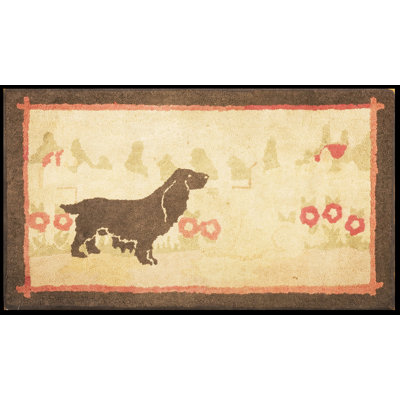 Tapis en laine American Hooked
