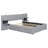 Queen Size Upholstered Platform Bed With Reading Lights
