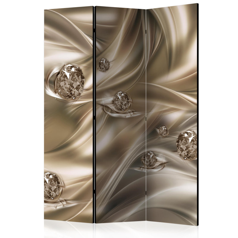Kalmus 172cm H Folding Room Divider, 3