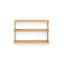 3 Piece Oak Solid Wood Accent Shelf-550442087