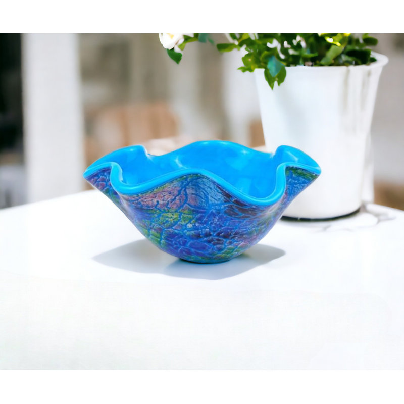 Bol décoratif en verre Sydnee