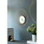 3 miroirs muraux avec cadre doré et style abstrait pour la maison et le bureau