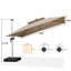 Parasol carré en porte-à-faux 12 pi x 12 pi Moira, beige-1249111583-1316478941
