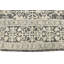 Tapis oriental ivoire moderne 6 x 9