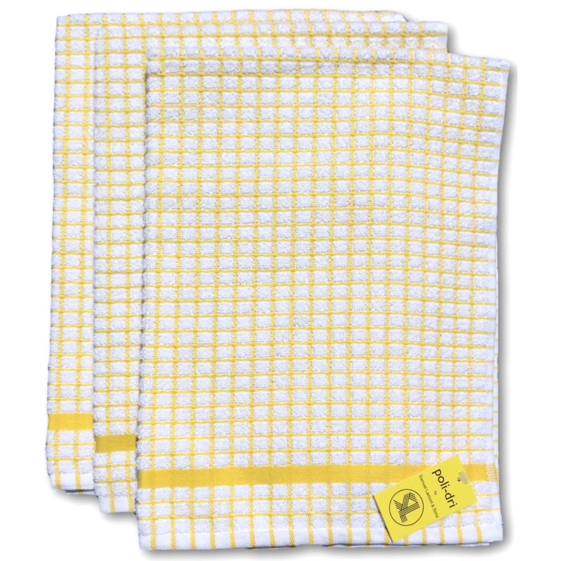 Linge de cuisine 3 pièces, Jaune