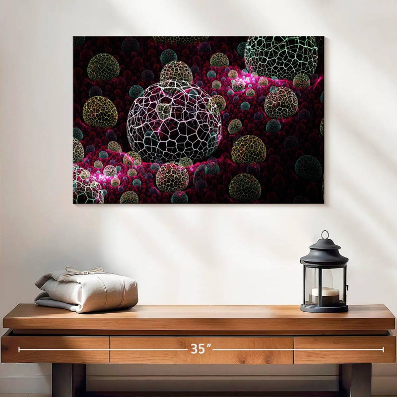 Avery Abstract Spheres, 16" H x 24" W