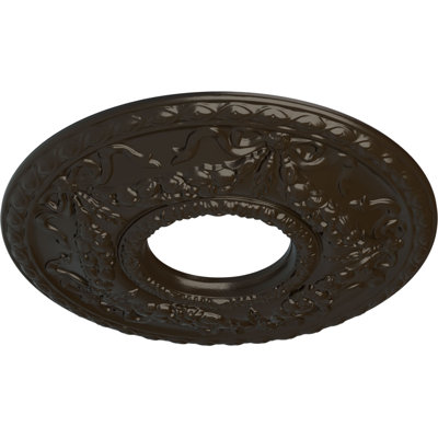 22 1/8"OD x 7 1/4"ID x 1 3/4"P Hurley Ceiling Medallion (Fits Canopies up to 7 1/4")