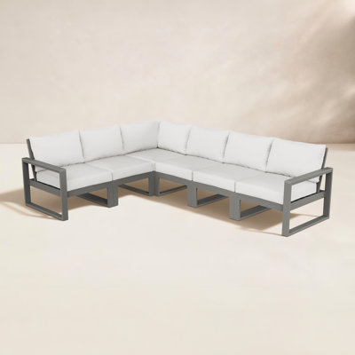 POLYWOOD® Edge 111" Patio Sectional